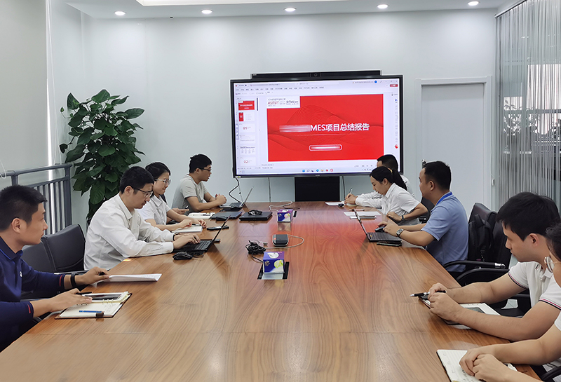 湖南某尖端科技軍工制造業MES項目結案，深科特獲客戶高層高度認可！